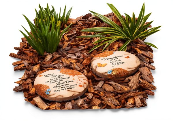 Garden Stone Stars in the Sky Memorial Pavilion Gift Co 10in Round-3