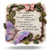 Evergreen Those We Love Don't Go Away Garden Memorial Stone | Outdoor Safe | 10-Inch | Remembrance Gift | Décor for Homes, Lawn and Garden-1